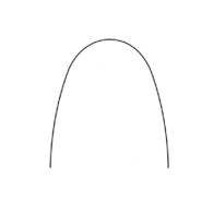 Superelastic Ni-Ti Preformed Ideal Arch Round